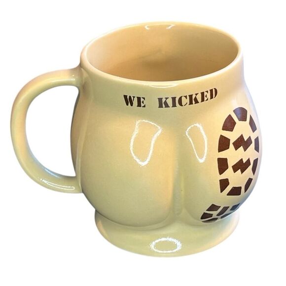 Operation Desert Storm We Kicked Butt Mug Hand Made England - Picture 1 of 5